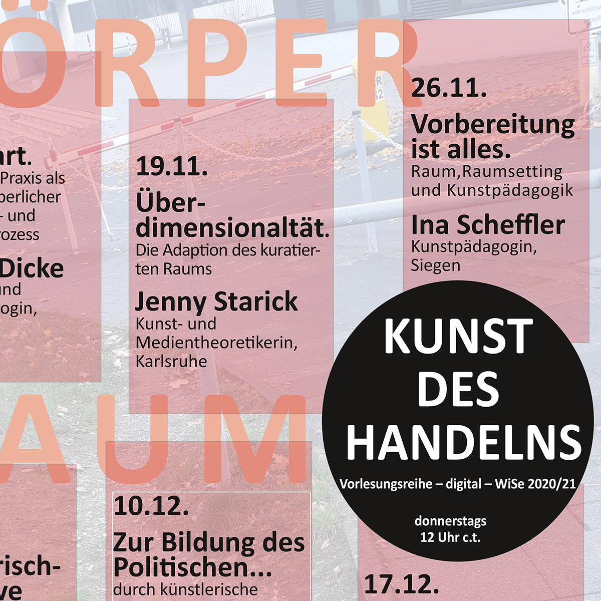Raum, Raumsetting und Kunstpädagogik | Prof. Dr. Ina Scheffler