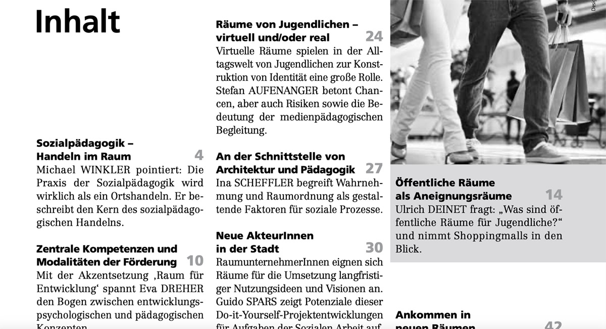 Schnittstelle Architektur und Pädagogik | Prof. Dr. Ina Scheffler